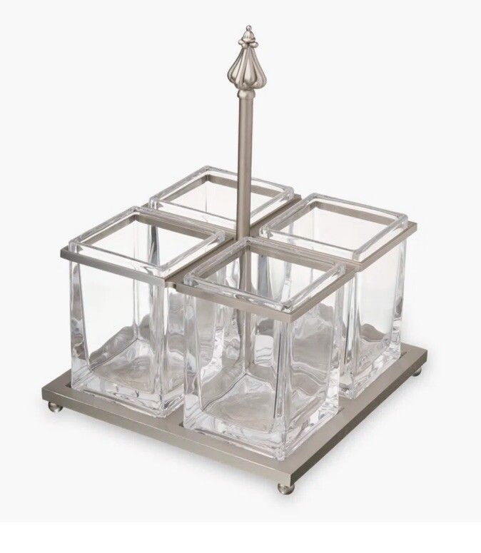Godinger Flatware Caddy Glass Insert