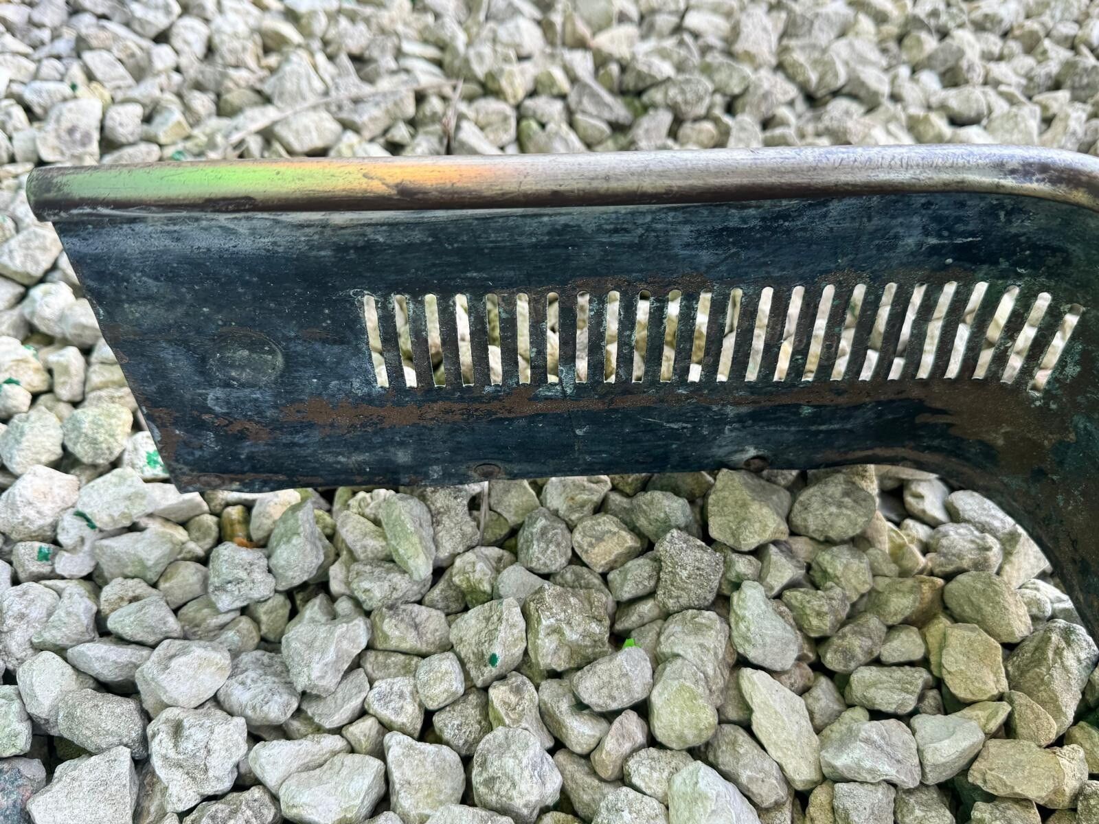 Georgian Style Pierced Brass Fireplace Fender C1900’s photo 95.0