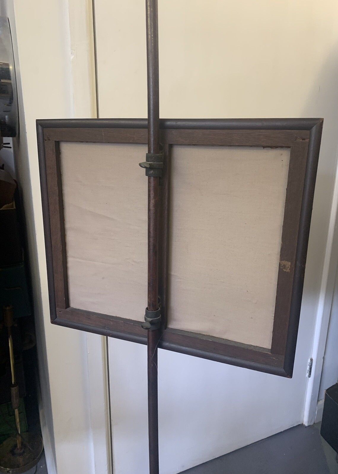 Victorian Mahogany Fire Screen With Tapestry Screen Stunning Country House photo Home Decor