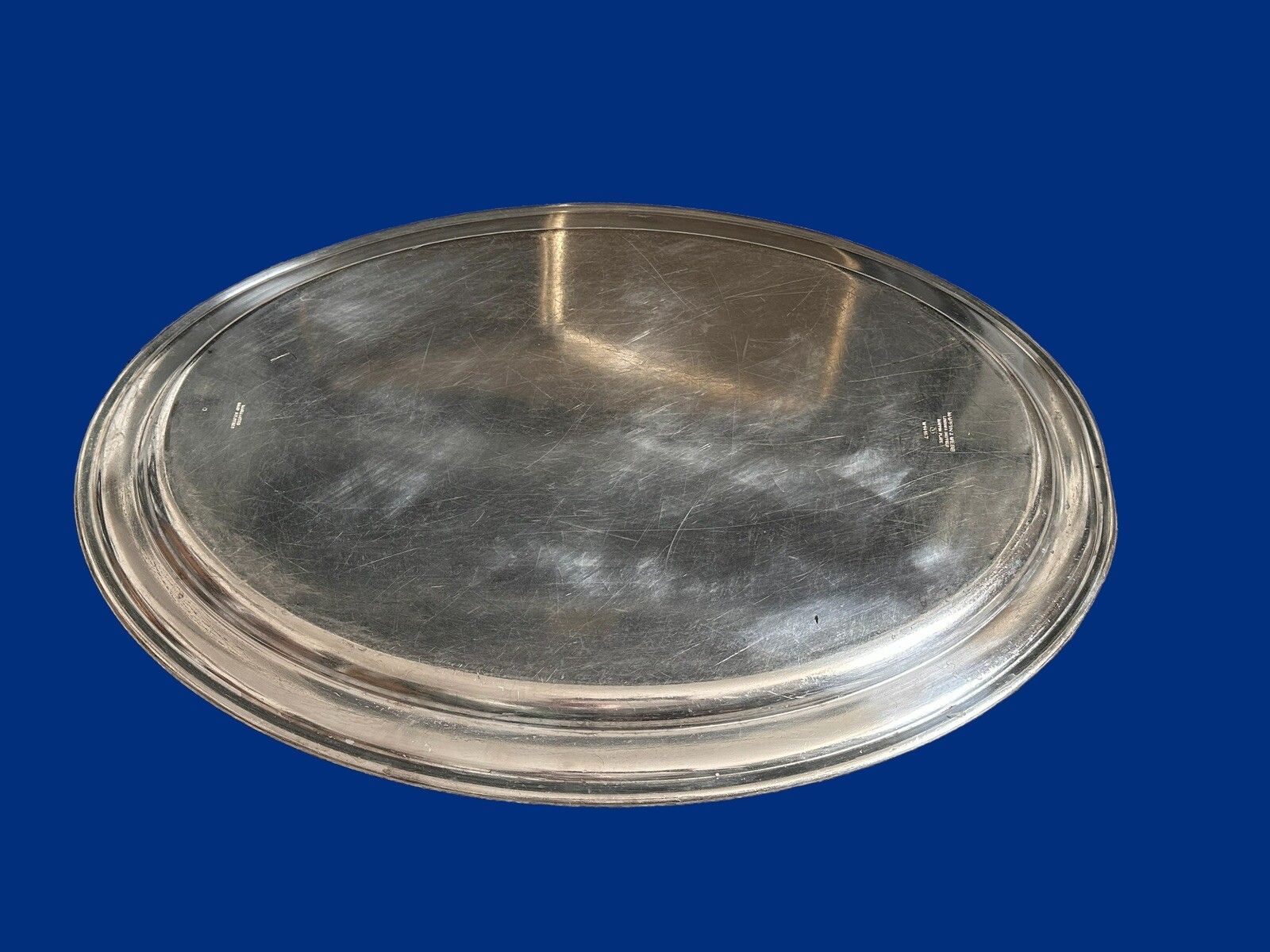 Mappin & Webb Mappin Silverplate Tray Henley College  Queen Elizabeth Interest photo for sale