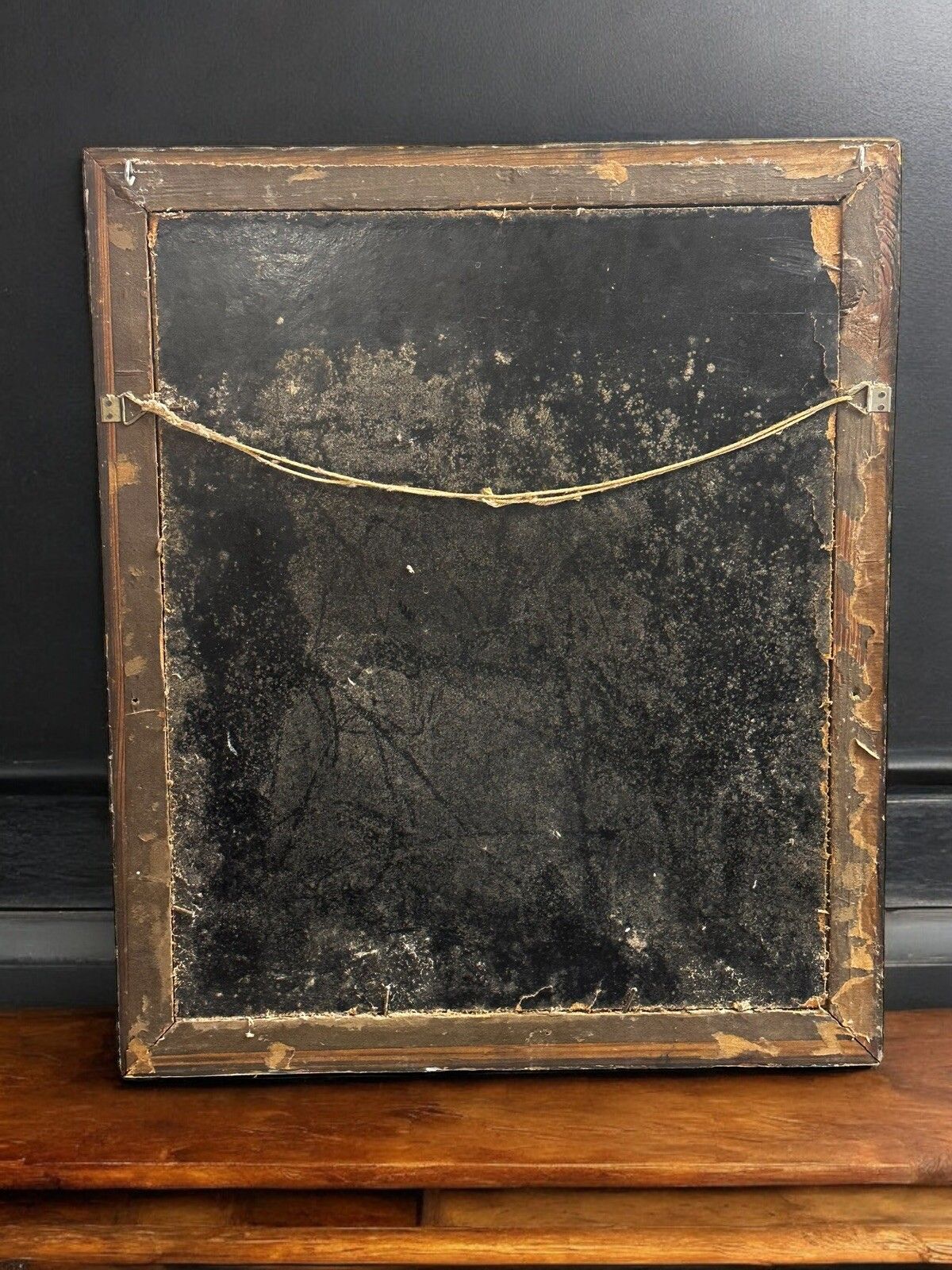 Original Antique Pencil Sketch Portrait  45 By 36cm photo furniture