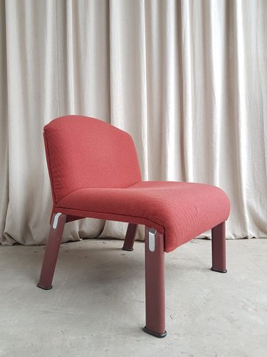 Vtg Late Mid Century Modernist Studio Lounge Chair Scandi Retro Post Modern R765 photo vinterior