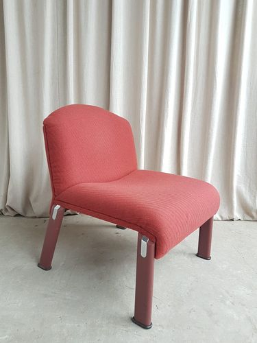 photo vinterior Vtg Late Mid Century Modernist Studio Lounge Chair Scandi Retro Post Modern R765