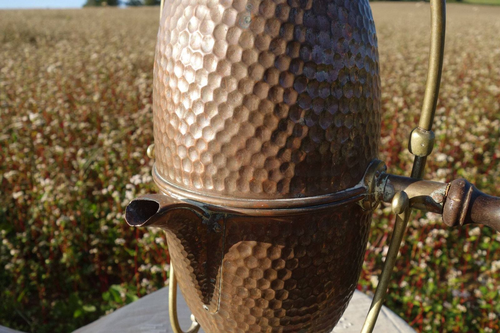 Antique Copper Coffee Brewer photo 98.0