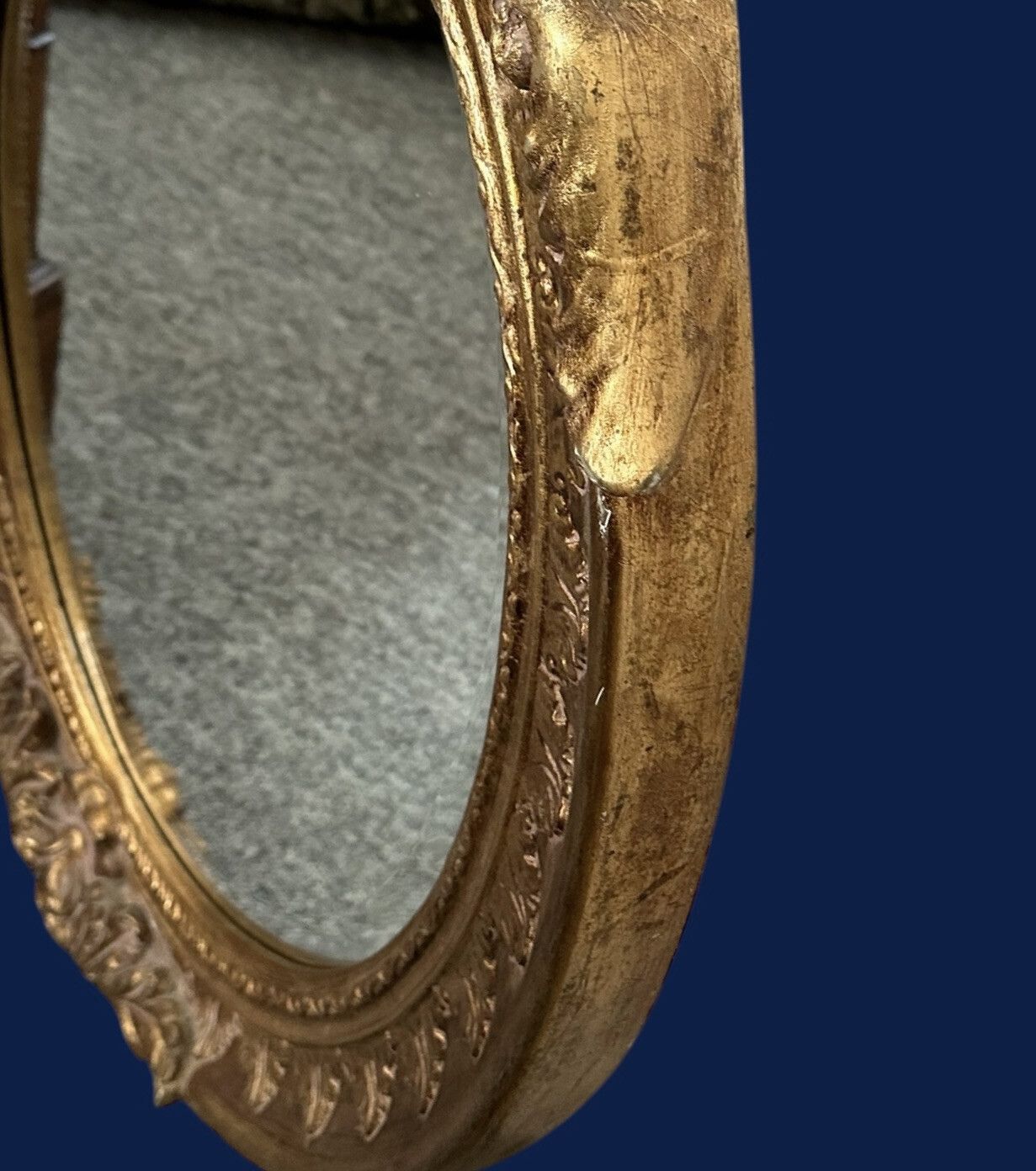 Ornate Rococo Louie Style Gold Mirror Wall Bevelled Mirror 94cm By 64cm photo Home Decor