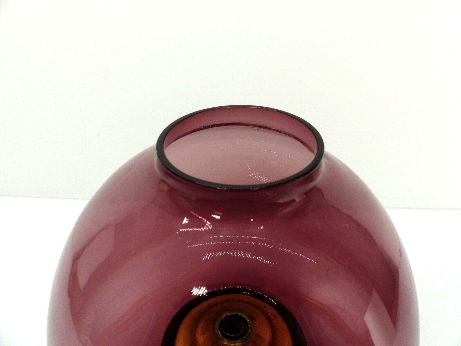 Scandinavian Candle Holder Hans Agne Jakobsson Claudia Purple L102/32 1960 photo for sale