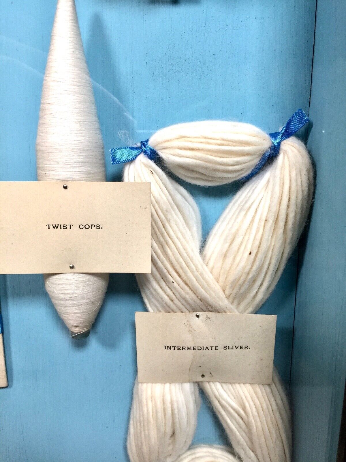 Georgian Antique Horrocks, Miller And Co Presentation Framed Yarn Display C.1820 photo vinterior