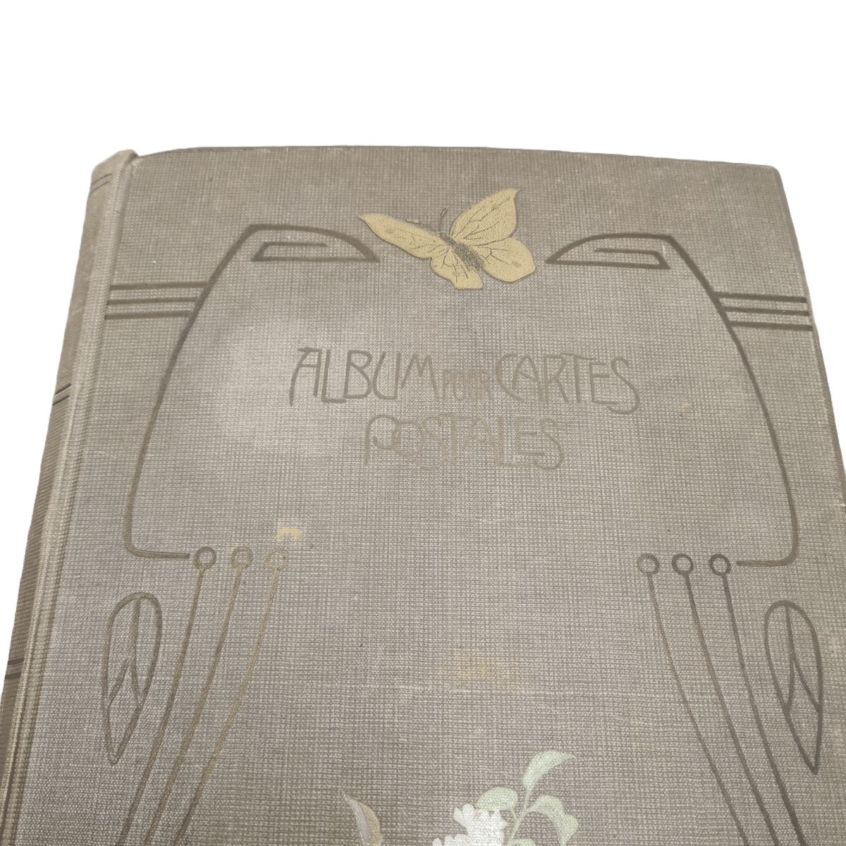 French Art Nouveau Postcard Album, Early 1900s photo furniture