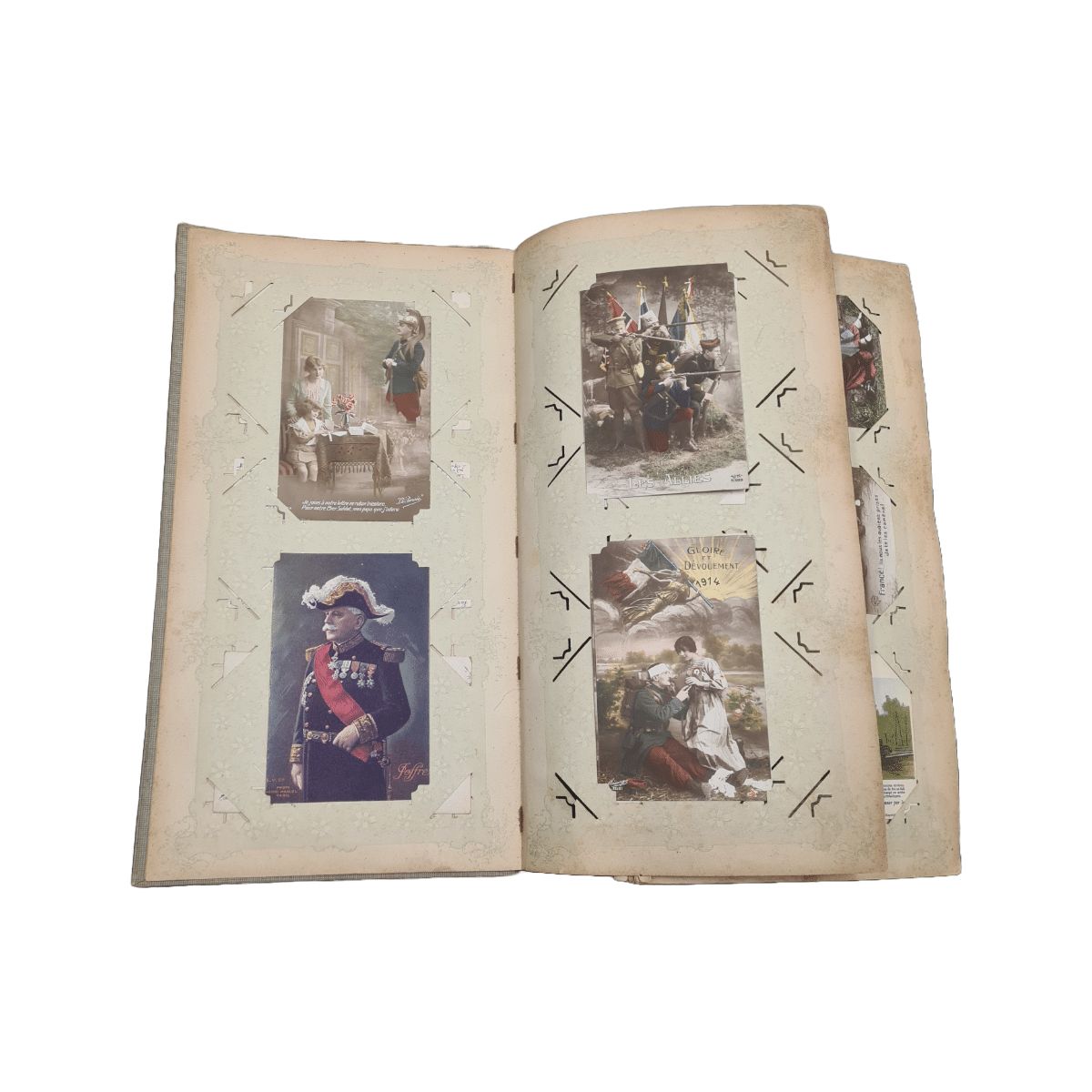 French Art Nouveau Postcard Album, Early 1900s photo 145.0