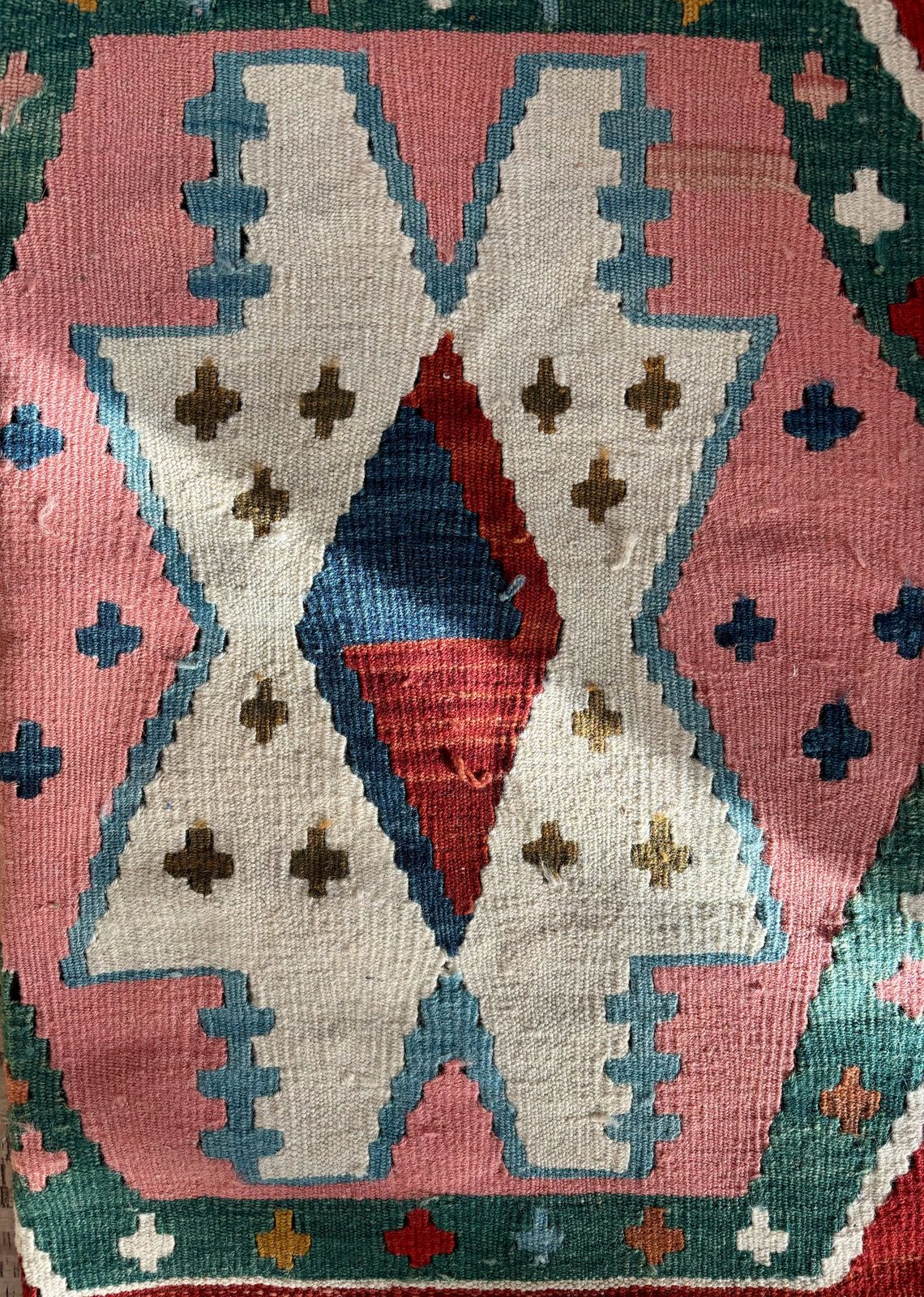 Turkish Hand Woven Tribal Kilim Rug 240x140cm photo buy