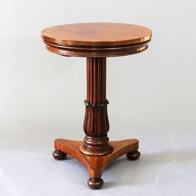 William IV Metamorphic Mahogany Coffee Table Or Three Tier Dumbwaiter, 1835 photo buy