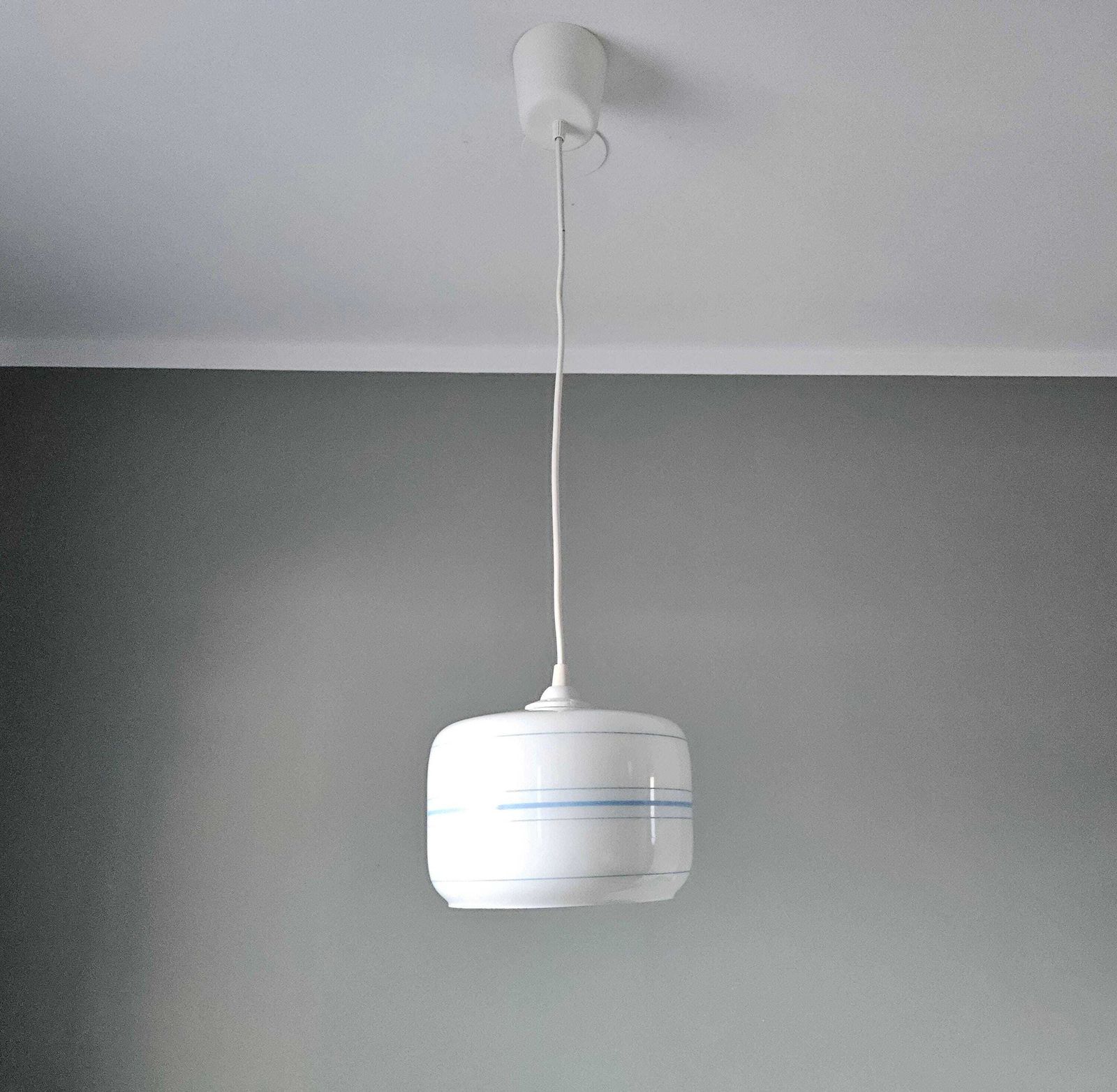 Vintage Pendant Lamp, Old Kitchen Lamp, Retro Lamp, Granny's Lamp, Cottage Core, Ceiling Light, 60's Lamps, Light Fixture, Farmhouse photo furniture