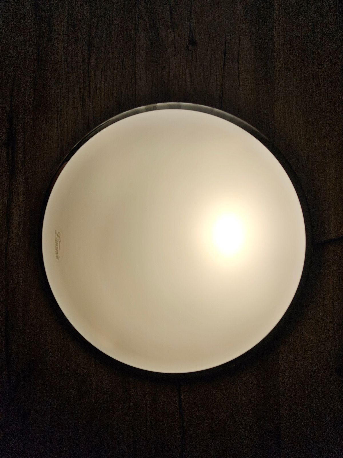 Large Vintage Glass Flush Mount Ceiling Light, Glass Wall Lamp, Glass Ceiling Lamp, 80's Lamps, Brass Lamp, Hollywood Regency Style Lamp photo buy