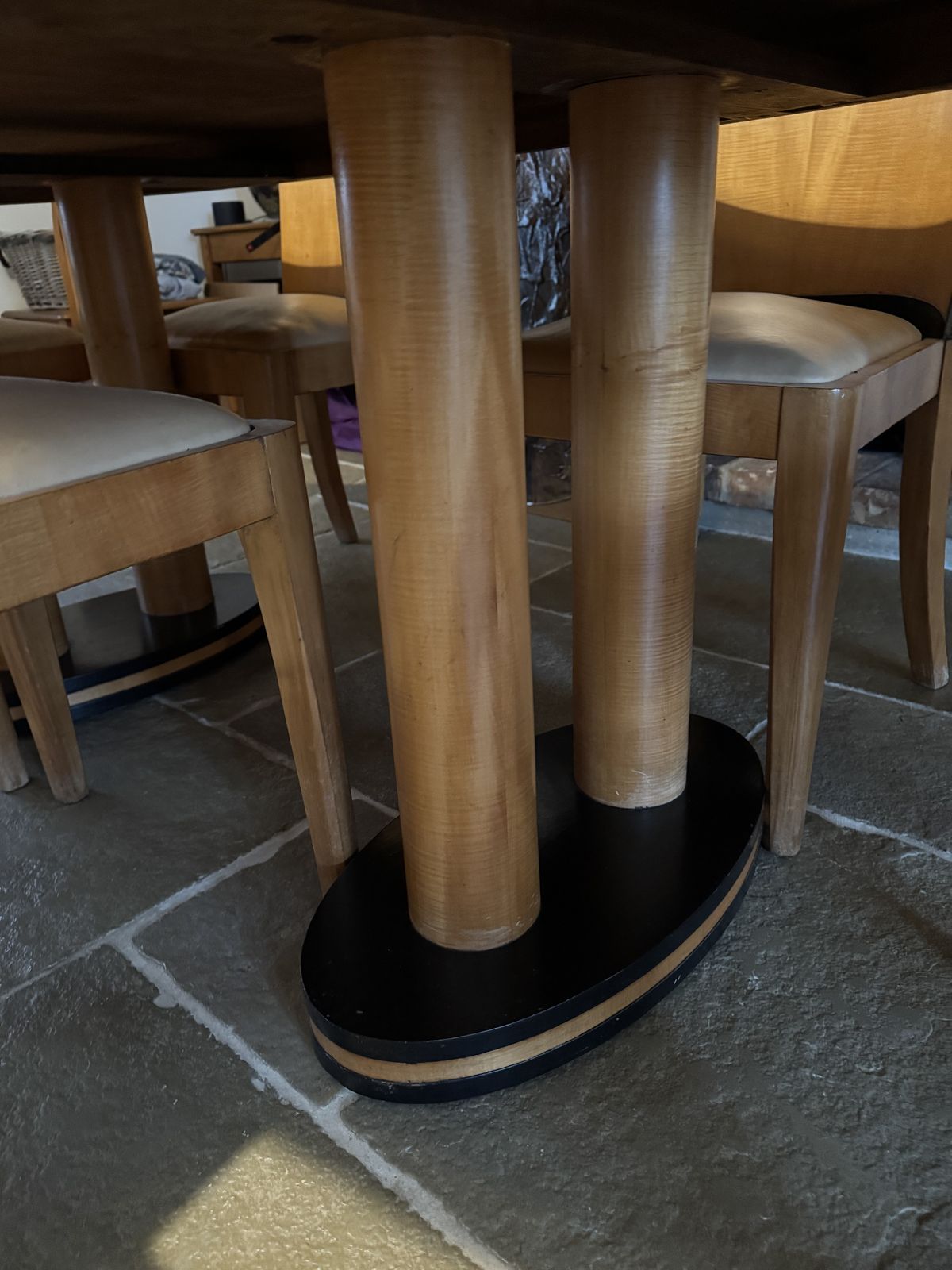 1920s Dining Table Set photo for sale