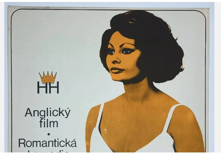 Sophia Loren Collection 4 X Movie Posters Original Czechoslovak Poster Design photo buy