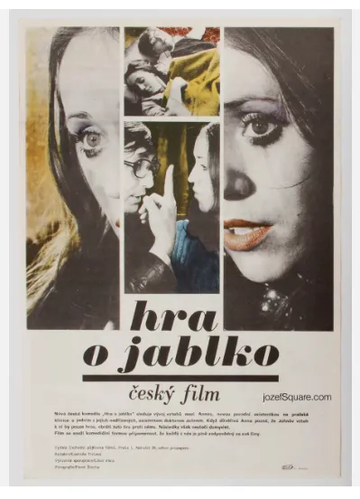 Czechoslovak New Wave Cinema Collection 5 X Movie Posters Original Czech 1960s Graphic Design Part 2 photo vinterior