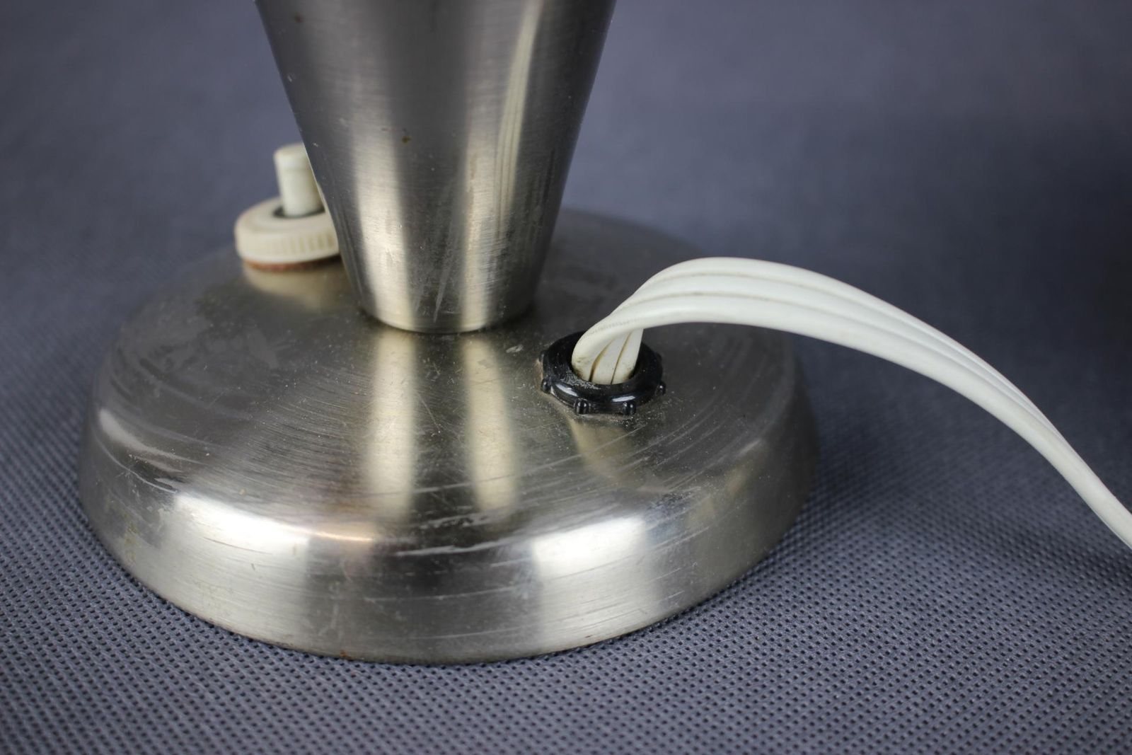 photo furniture Vintage Chrome Bauhaus Table Lamp By Josef Hurka, Czechoslovakia, 1930s