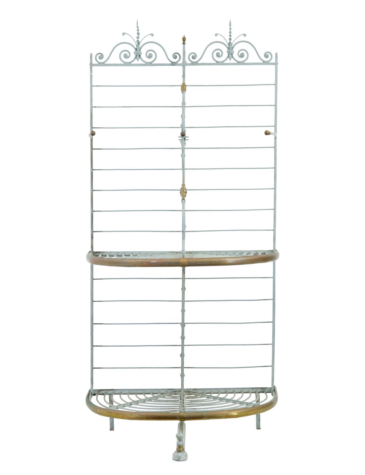 Early 20th Century French Parisienne Boulangers Bread Rack photo furniture