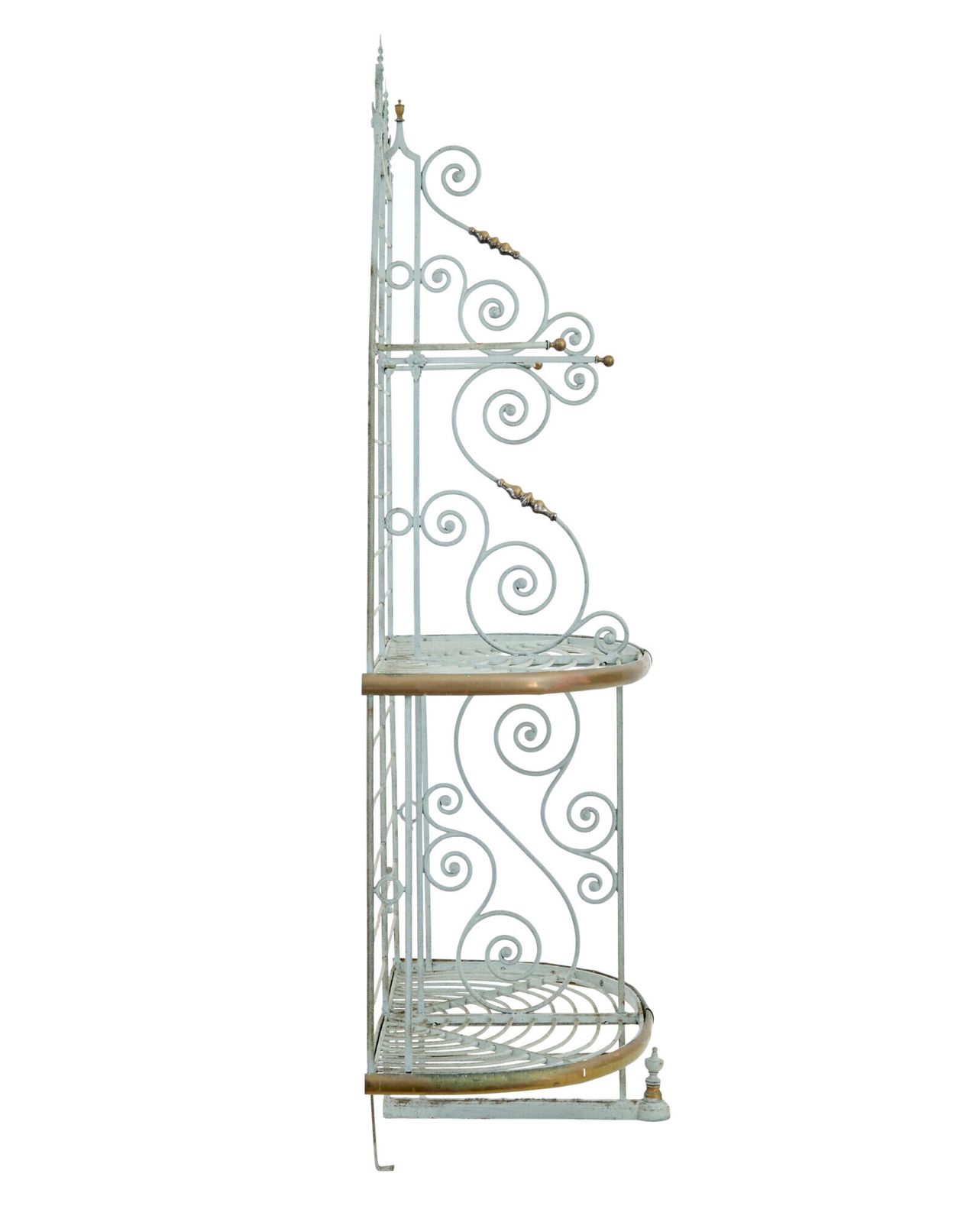 photo furniture Early 20th Century French Parisienne Boulangers Bread Rack
