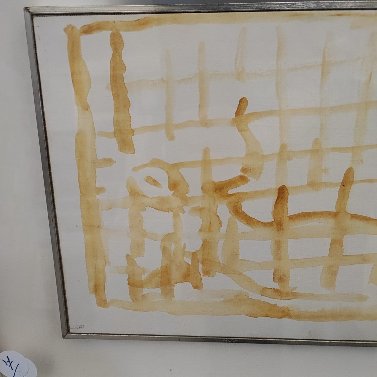 Virgilio Guidi Watercolor On Cardboard, 23 X 31 Cm photo furniture