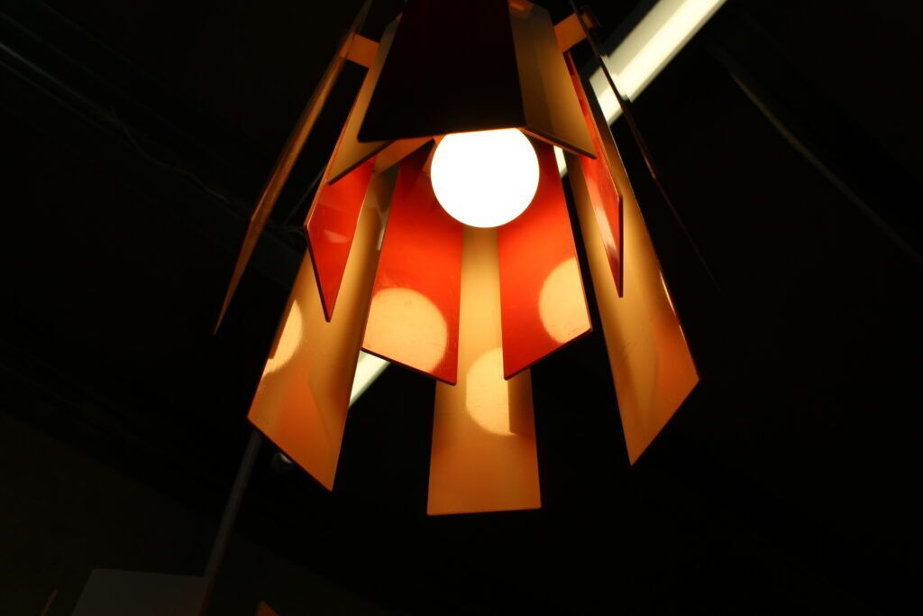 Pair Of Early 1970’s Fog And Morup  Cocktail  Lamps By Henning Rehhof photo Lighting