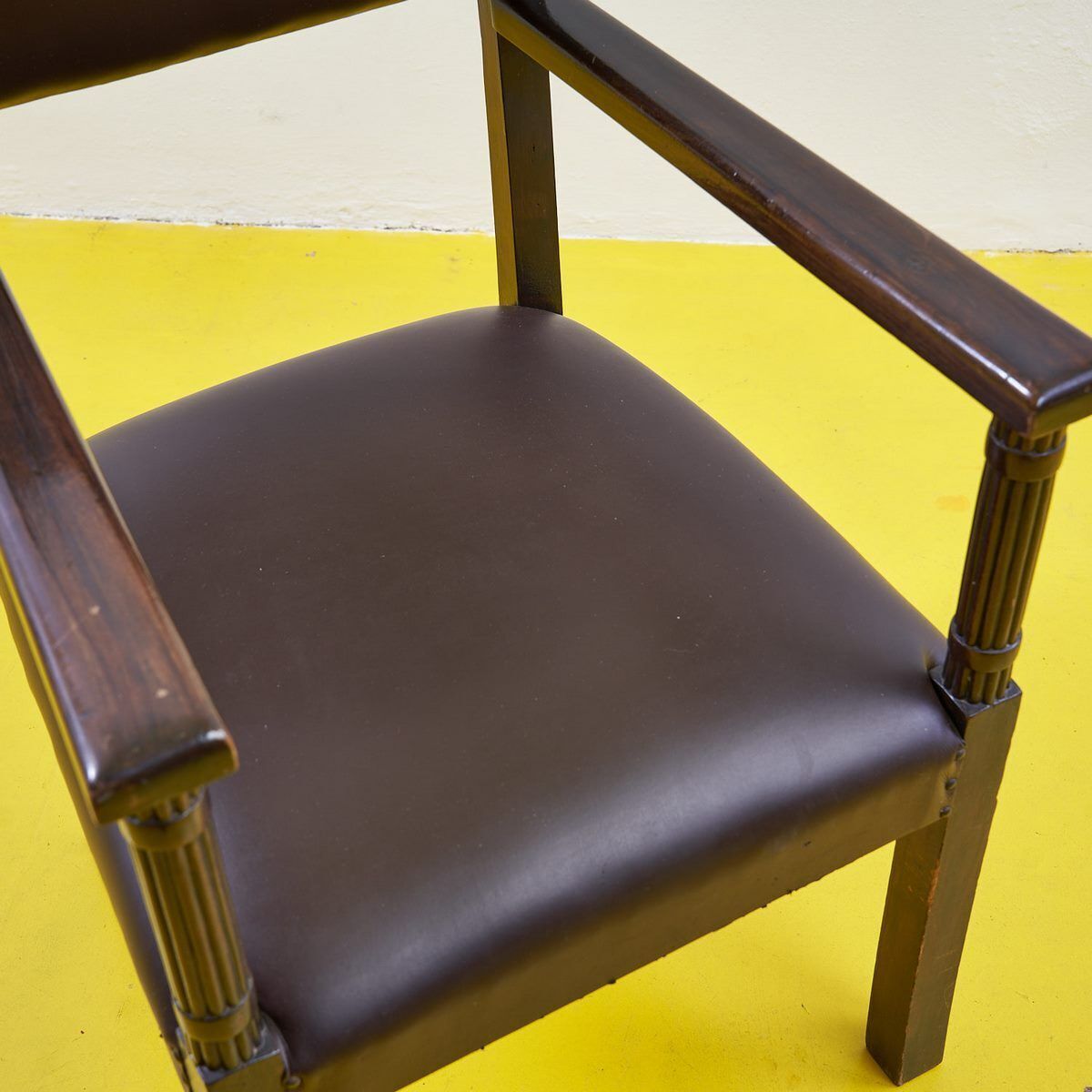 Desk Chair, Belonged To Ottorino Piccinato, With Fasces photo buy