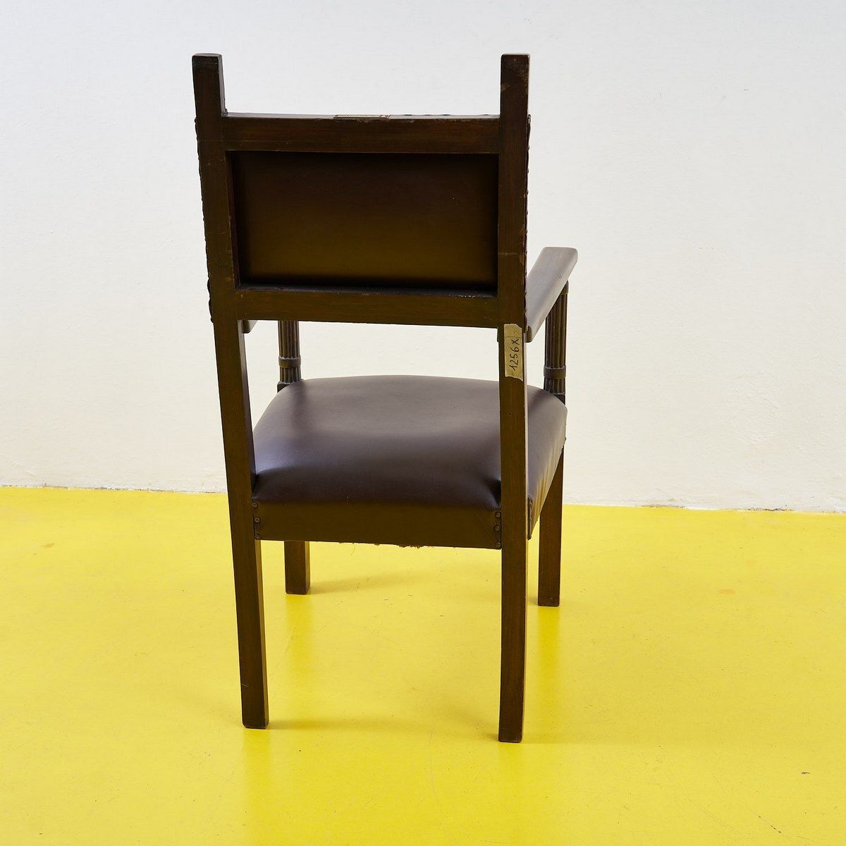 4316.0 Desk Chair, Belonged To Ottorino Piccinato, With Fasces photo