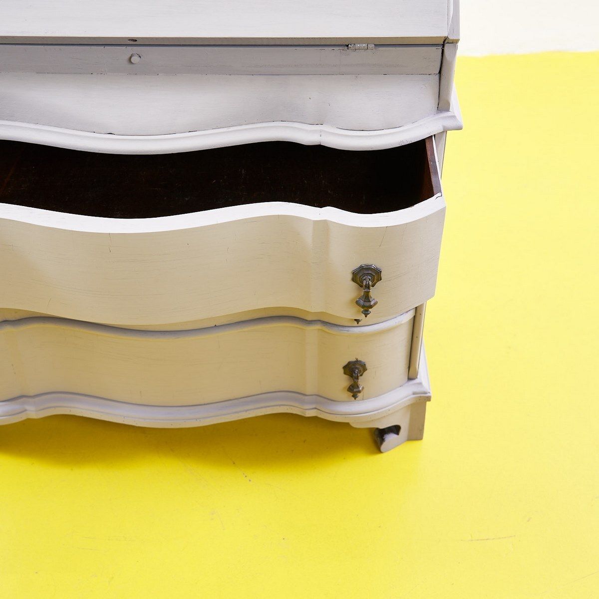 photo for sale Dove Grey Wooden Folding Cabinet