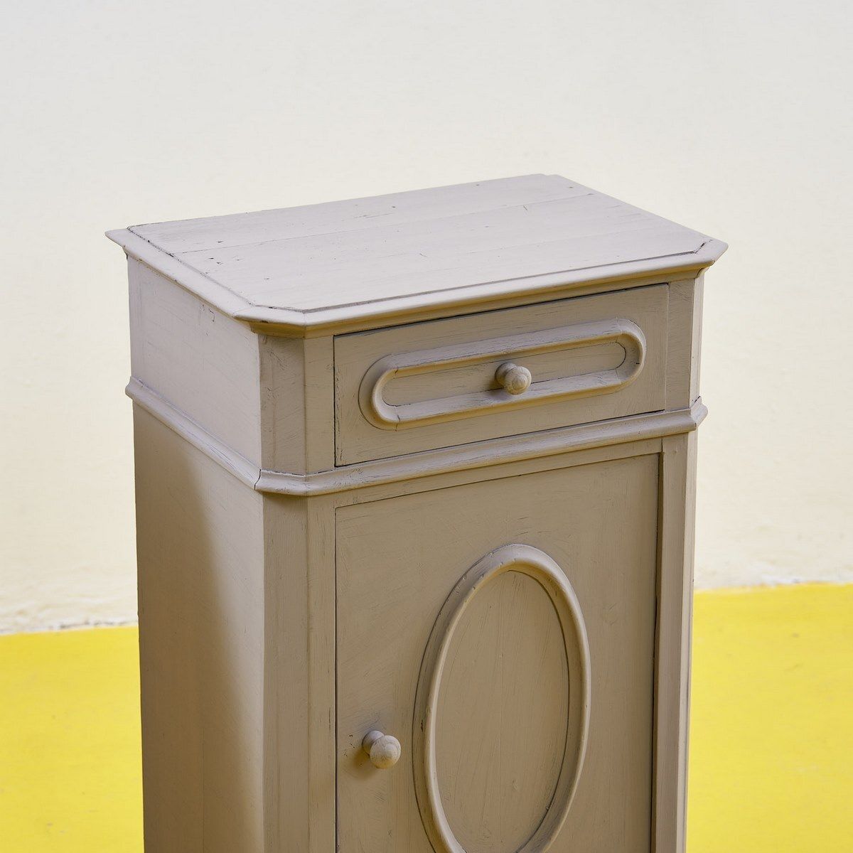 Pair Of 1930s Dove Grey Bedside Tables photo 360.0