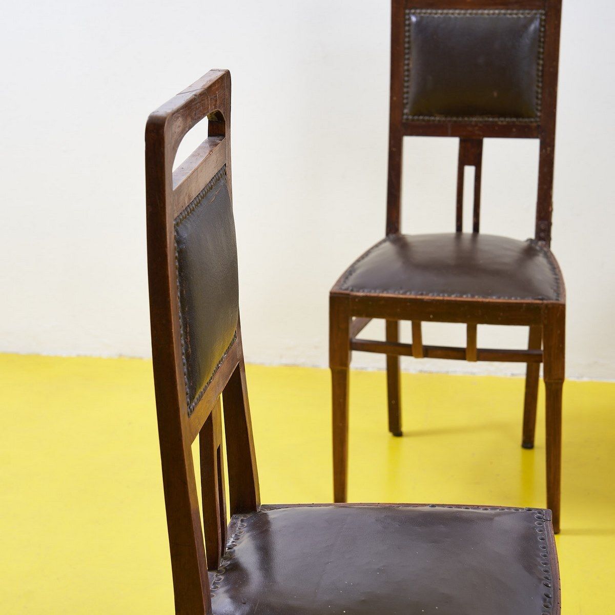 Wooden Chairs Early 1900s, 4 Pieces photo vinterior