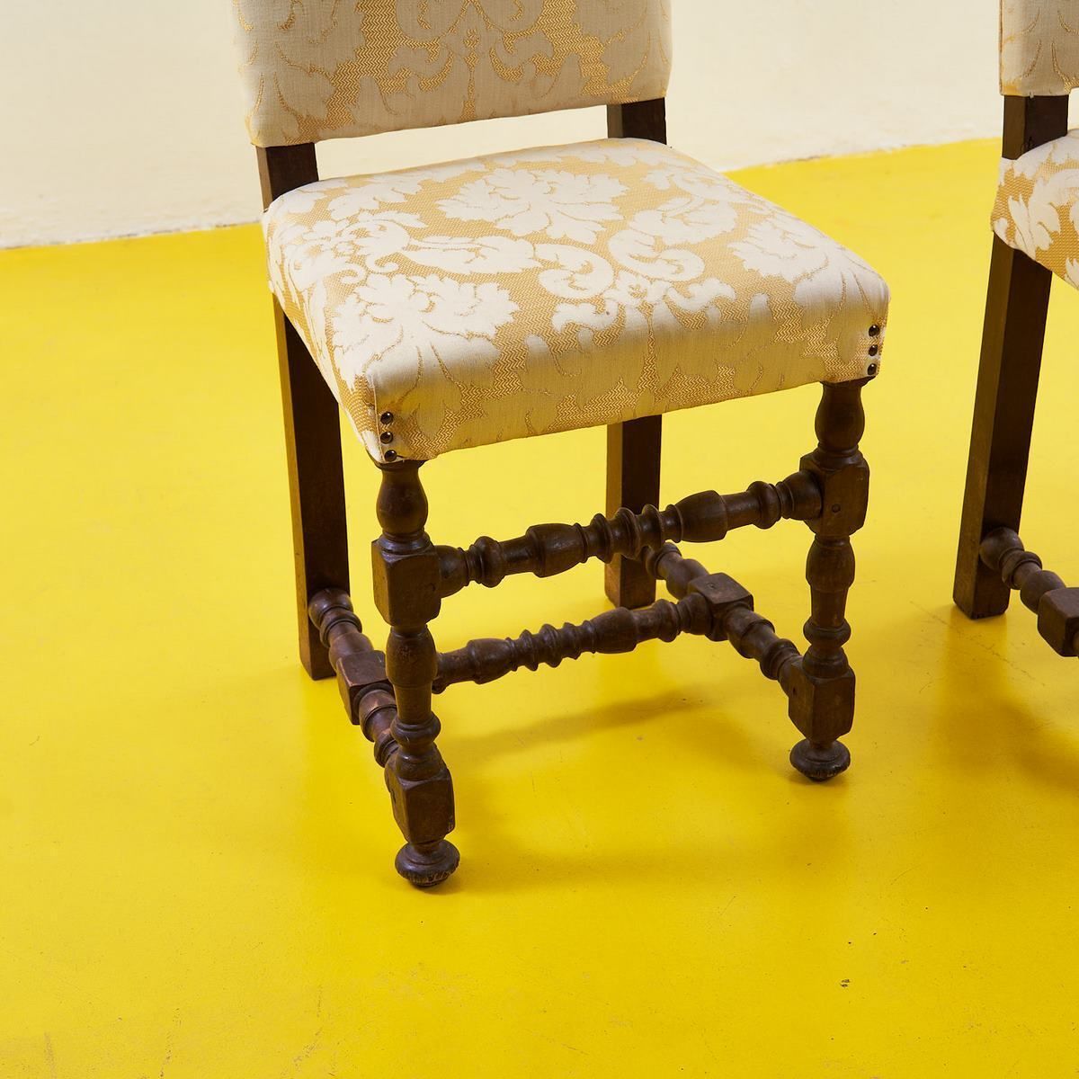 Pair Of Wooden Chairs A Rocchetto Bolognesi photo furniture