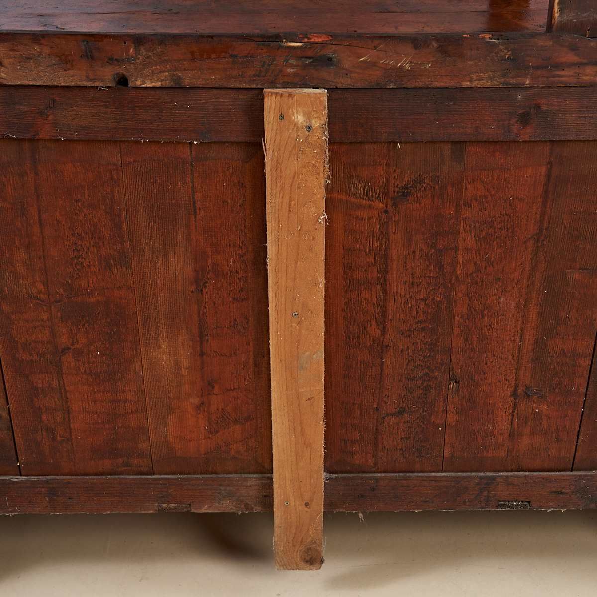 3998.0 Open Bookcase In Soft Wood, Original Patina photo