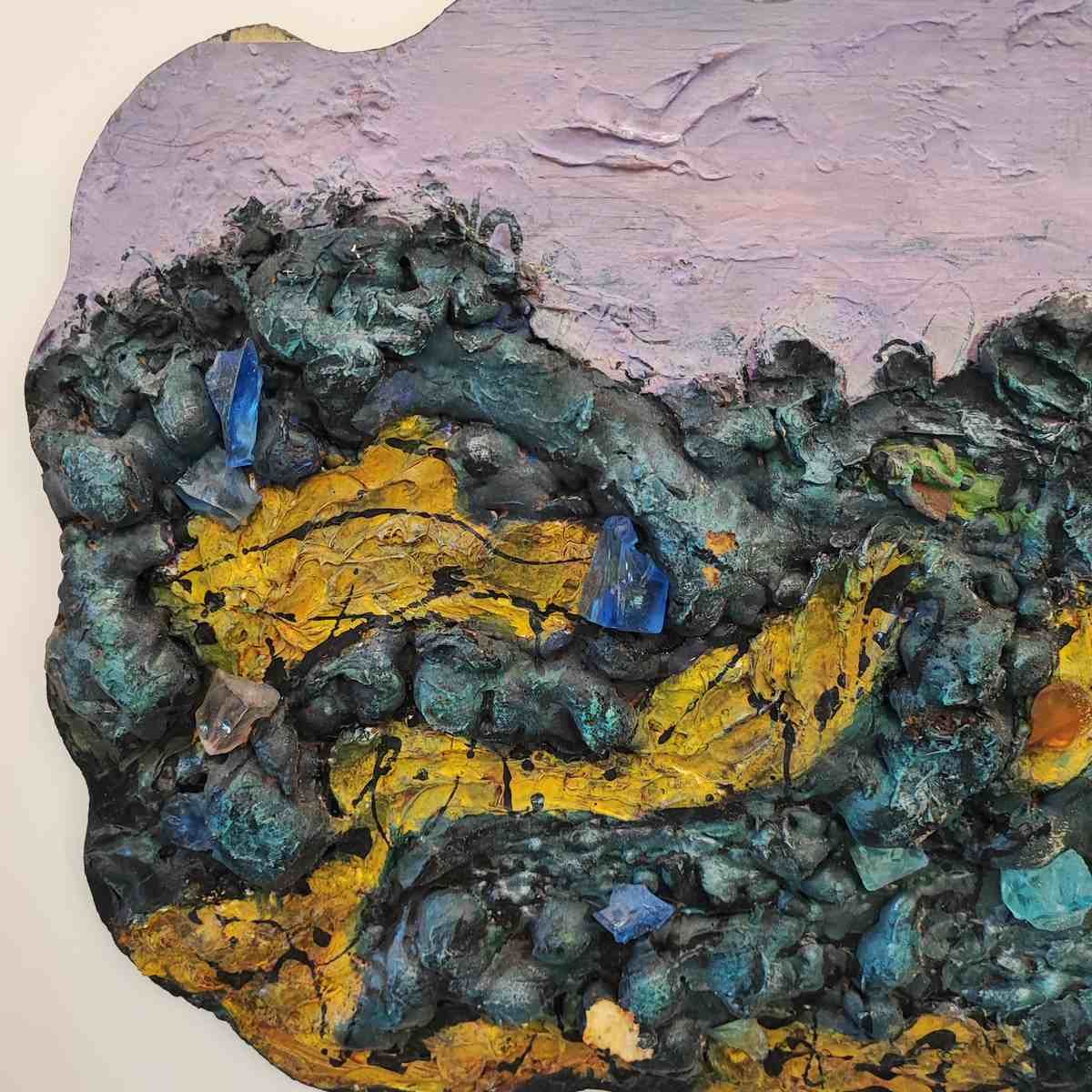 Andrea Raccagni Mixed Media On Board 37 X 57 Cm In 1989 photo furniture