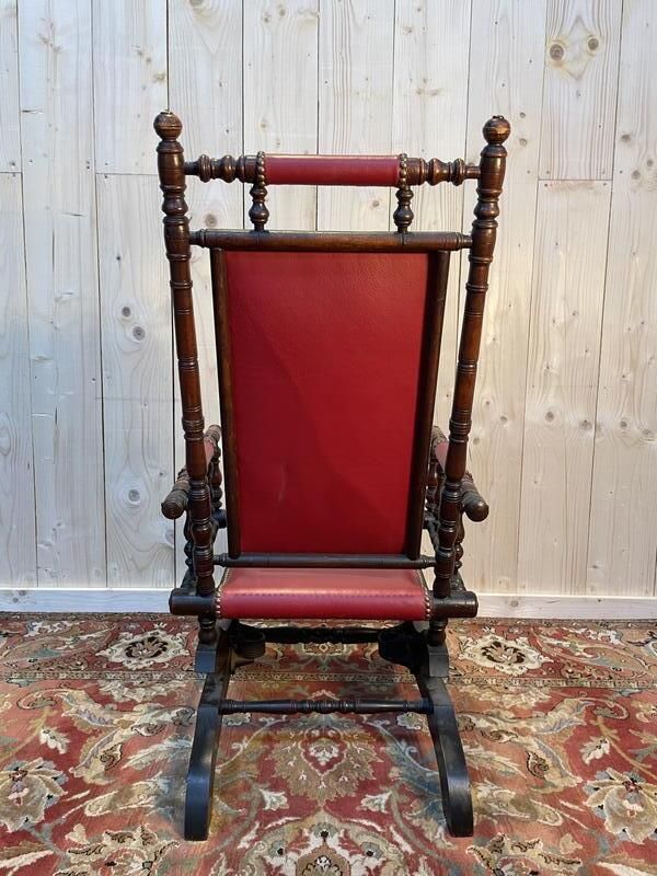 Rocking Chair De Style Colonial photo vinterior