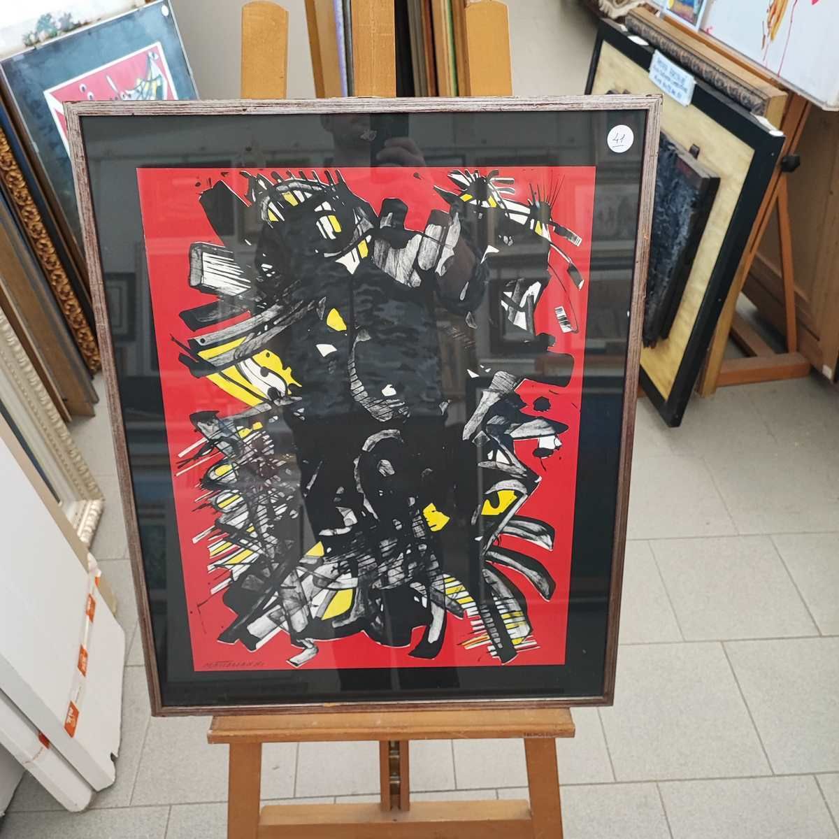 Umberto Mastroianni 63 X 48cm
