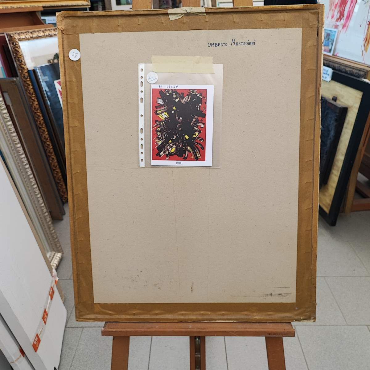 Umberto Mastroianni 63 X 48cm photo vinterior