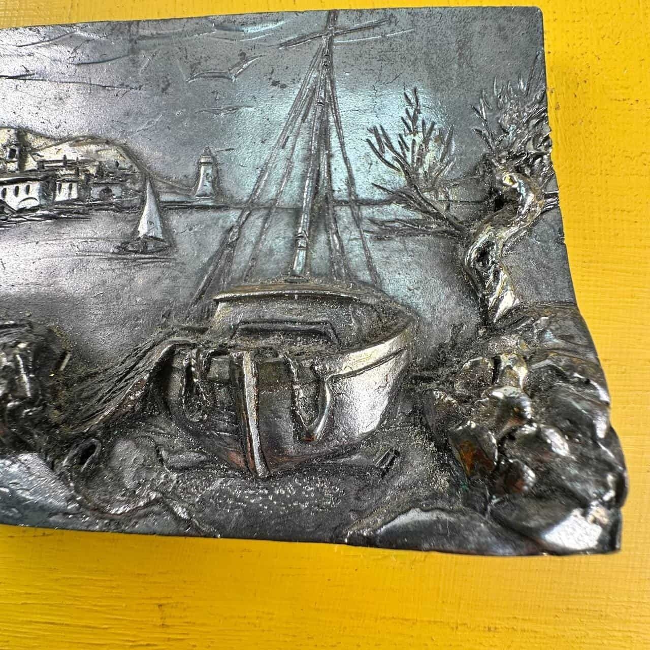 Pair Of Vintage Berger Bas Reliefs photo vinterior