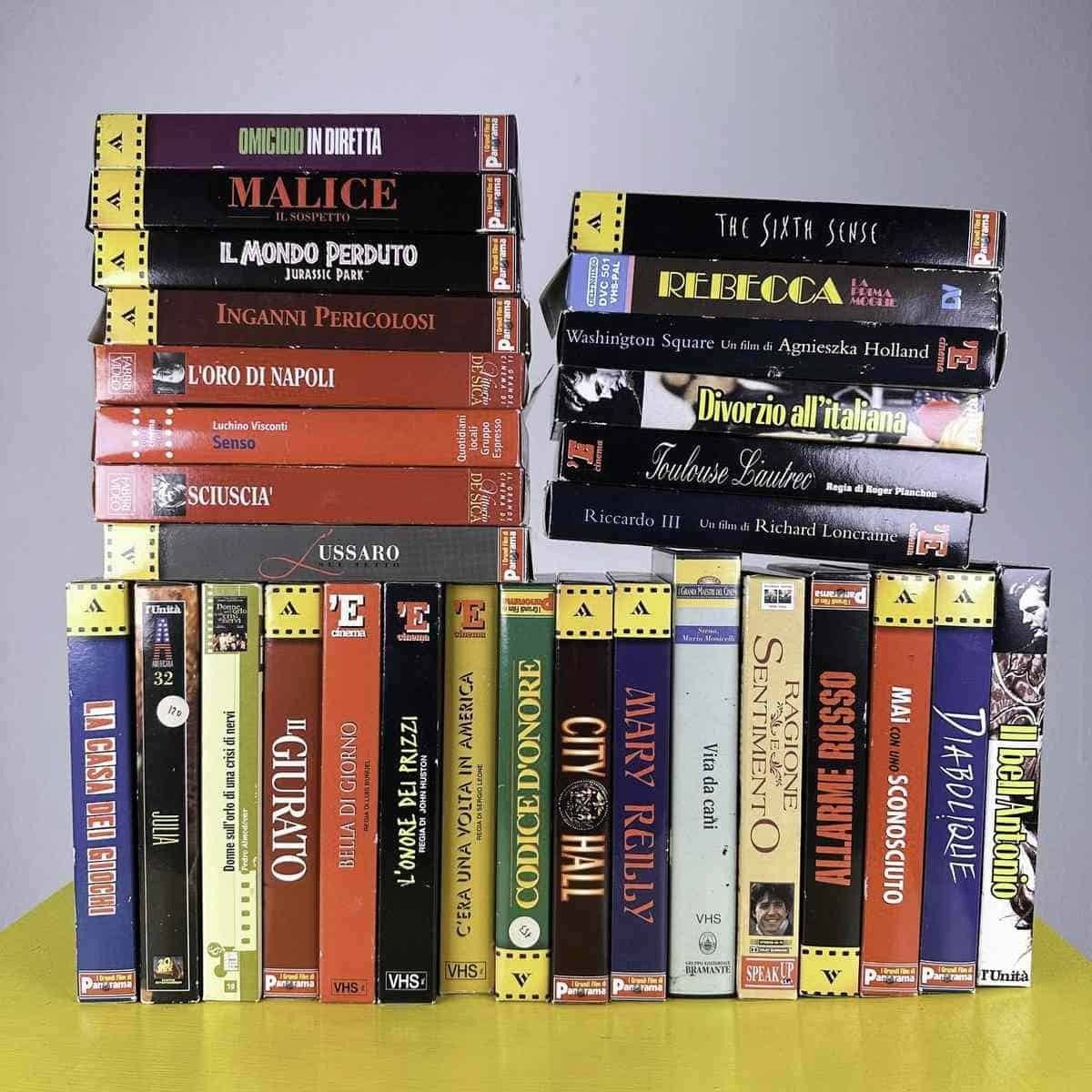 Vintage Vhs Movie Lot, 30 Pieces