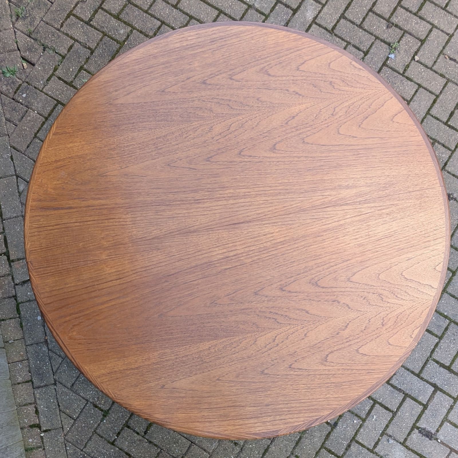 Round Extending Teak Dining Table By G Plan From 1960’s Mid Century Modern Fresco Range, In Lovely Condition photo furniture