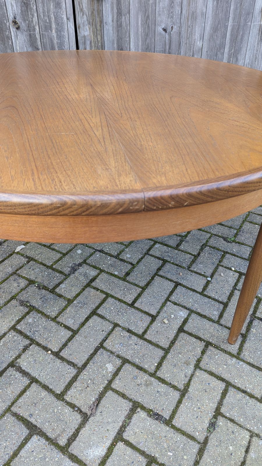 Round Extending Teak Dining Table By G Plan From 1960’s Mid Century Modern Fresco Range, In Lovely Condition photo vintage