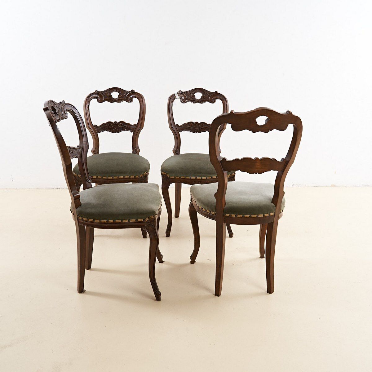 Luigi Filippo Chairs Set Of 4, 1800s photo 872.0