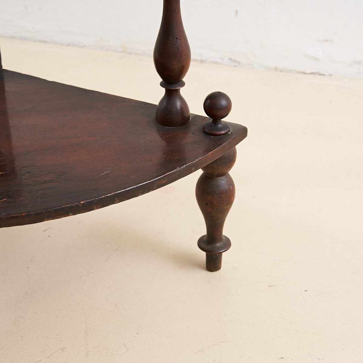 Corner Etagere In Solid Wood Late 19th Century Early 20th Century photo Furniture