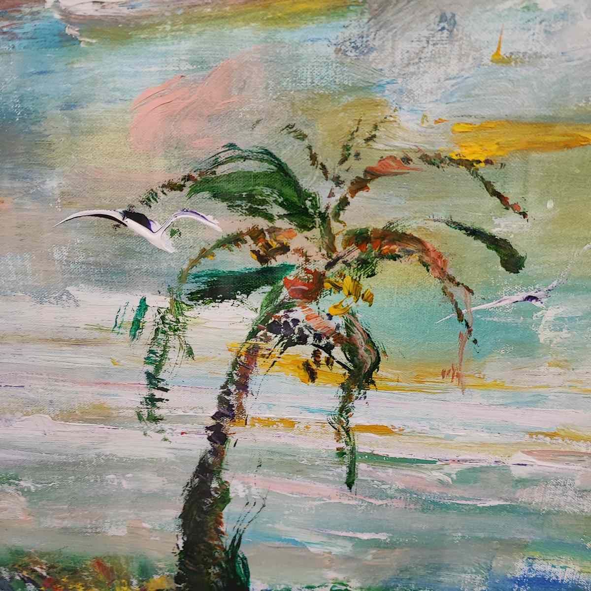 Ernesto Treccani Oil On Canvas, 40 X 60 Cm photo furniture