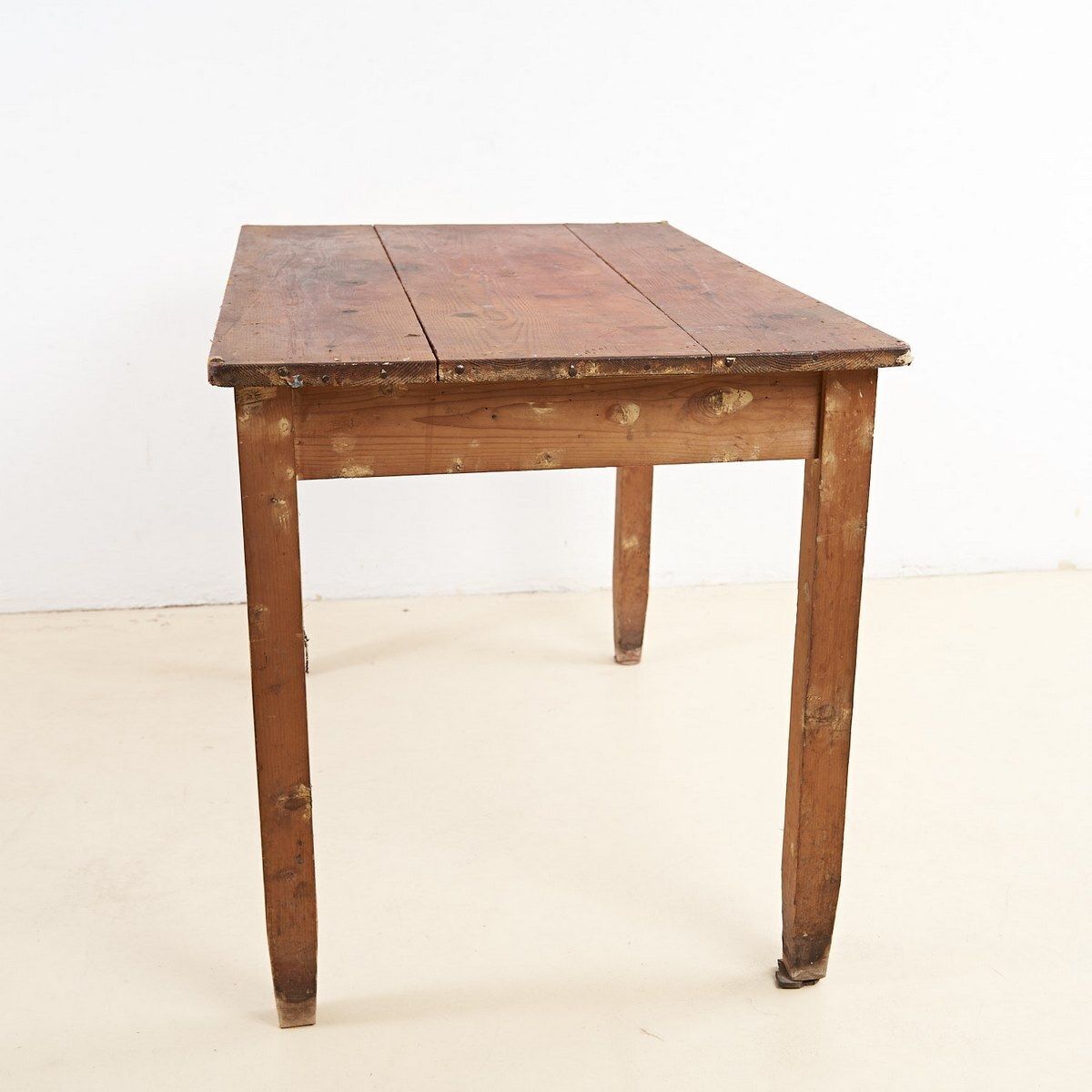 Rustic Kitchen Table From The Early 1900's In Original Patina photo 769.0