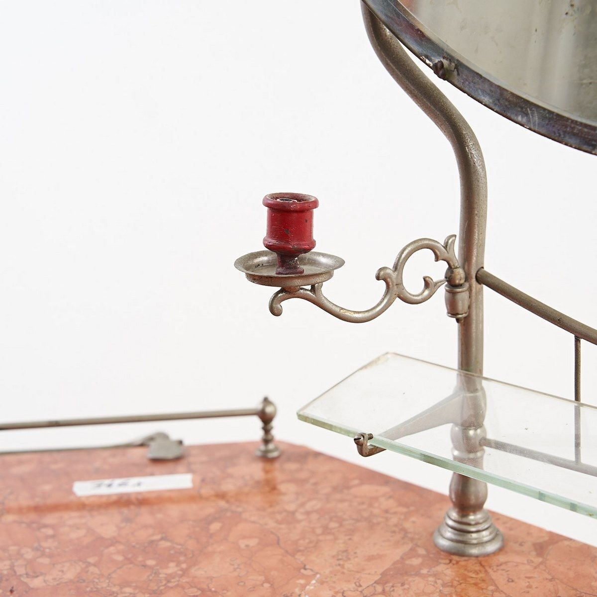 Early 1900's Toilet In Pink Marble photo for sale