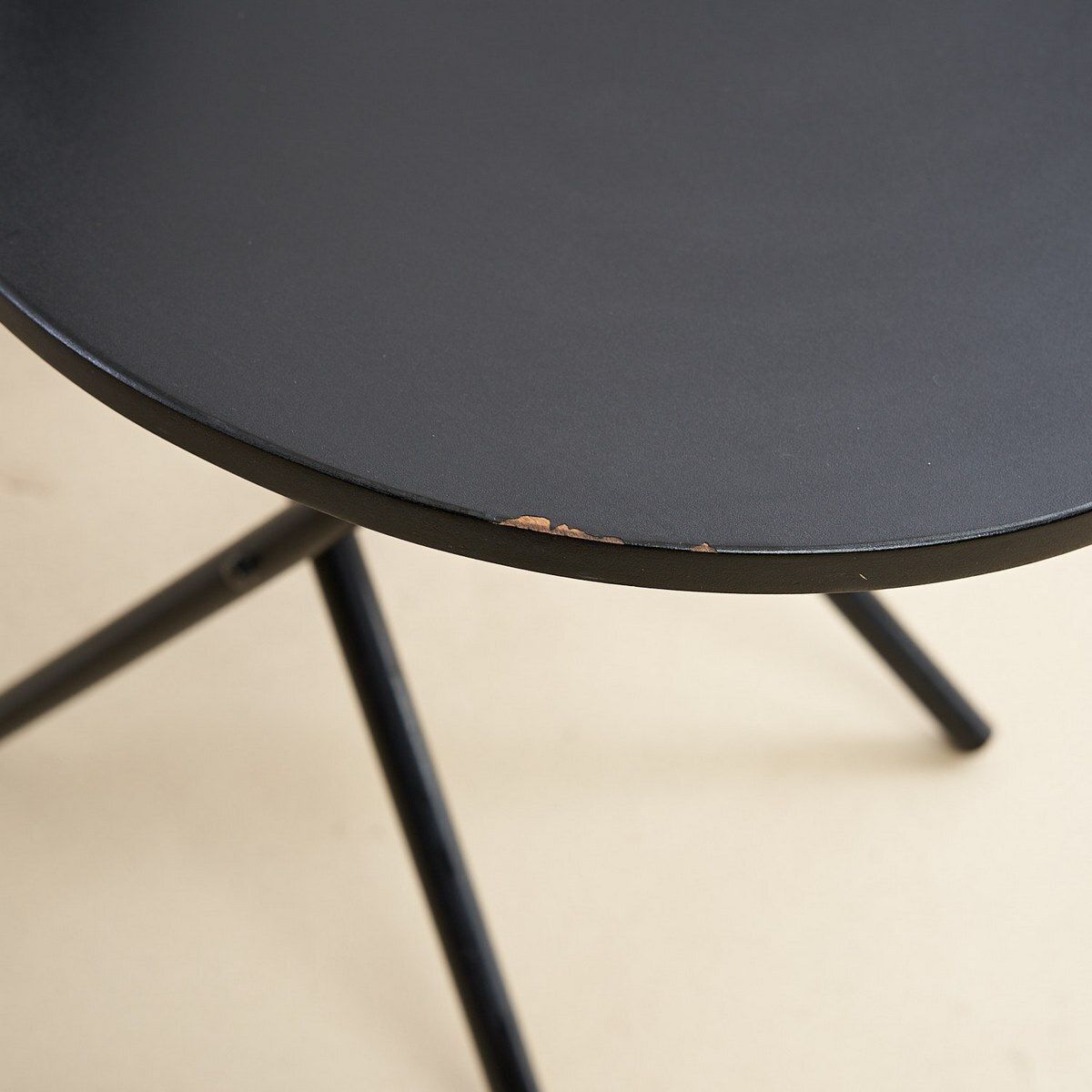 Set Of Six 70's Design Chairs In Metal And Wood photo 1487.0