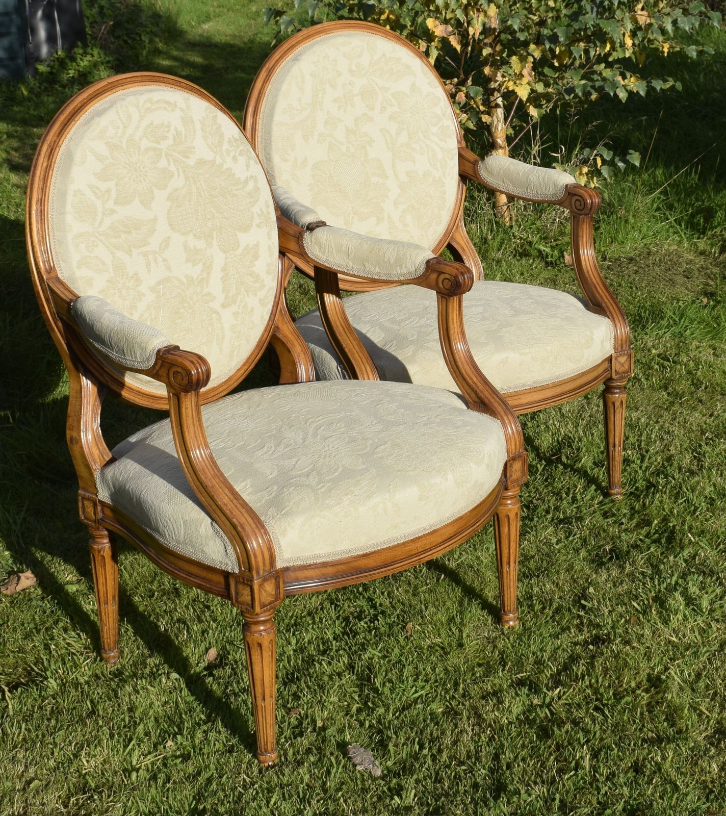 Pair Of French Open Armchairs, 1920s photo Furniture
