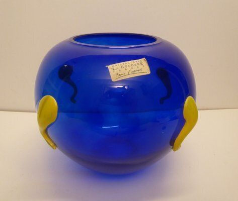 Art Glass Vase By Pierre Casenove For La Rochiere, France