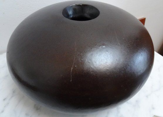 Large Ceramic Vase By Rogier Vandeweghe For Amphora St Andreis Businesses, 1960s