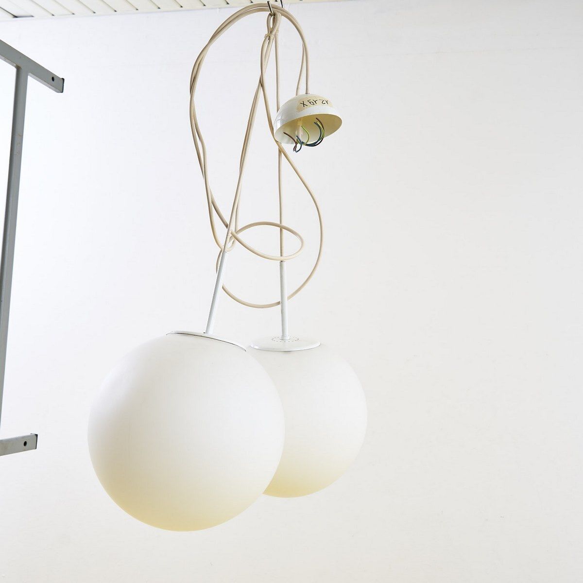 Vintage Plastic Ball Chandelier